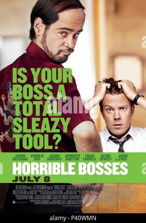 Original Film Title: HORRIBLE BOSSES.  English Title: HORRIBLE BOSSES.  Film Director: SETH GORDON.  Year: 2011. Credit: NEW LINE CINEMA / Album Stock Photo