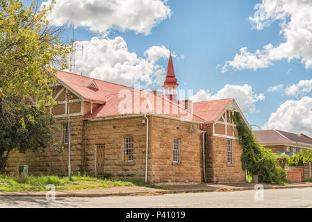 FICKSBURG, SOUTH AFRICA - MARCH 12, 2018:  The General J.I.J. Fick museum in Ficksburg in the Free State Province Stock Photo