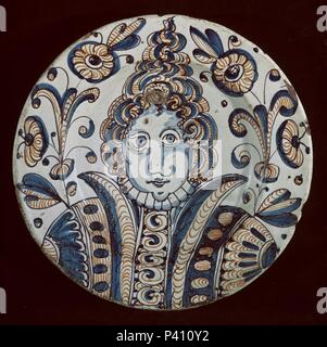 plato de talavera siglo xvii caza del lobo location museo arqueologico nacional coleccion madrid spain stock photo alamy plato de talavera siglo xvii caza