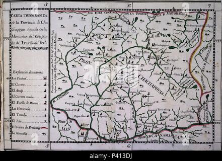 Carta-topográfica-provincia-Chachapoyas-Martinez-de-Compañón