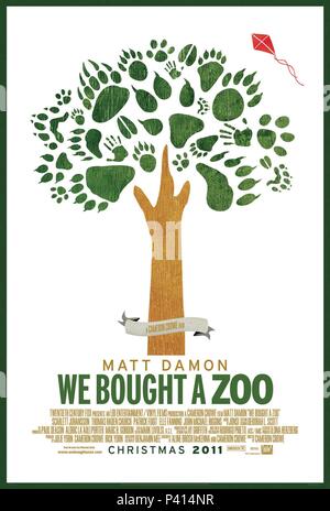 Original Film Title: WE BOUGHT A ZOO.  English Title: WE BOUGHT A ZOO.  Film Director: CAMERON CROWE.  Year: 2011. Credit: VYNIL FILMS / Album Stock Photo