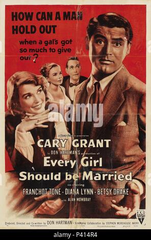 Original Film Title: EVERY GIRL SHOULD BE MARRIED.  English Title: EVERY GIRL SHOULD BE MARRIED.  Film Director: DON HARTMAN.  Year: 1948. Credit: RKO / Album Stock Photo