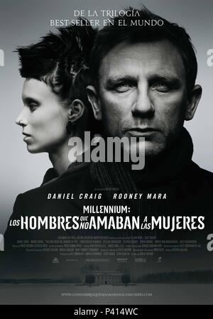 Original Film Title: THE GIRL WITH THE DRAGON TATTOO.  English Title: THE GIRL WITH THE DRAGON TATTOO.  Film Director: DAVID FINCHER.  Year: 2011. Credit: METRO GOLDWYN MAYER / Album Stock Photo