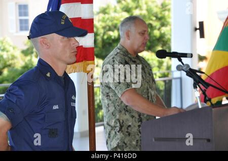 Navy Rear Adm. Scott Jerabek, theatre engagement director for U.S ...