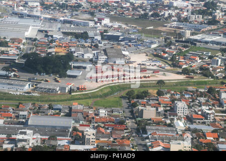 Vista aérea da cidade de São José dos Pinhais na região metropolitana de Curitiba/PR./ 24/05/2017. Stock Photo