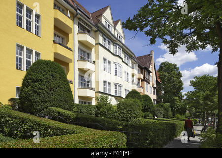 Berlin, Germany, old buildings at Ruedesheimer Platz in Berlin-Wilmersdorf Stock Photo