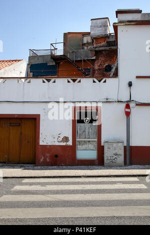 Caldas da Rainha, Portugal, residential building in Caldas da Rainha Stock Photo