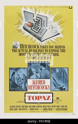 Original Film Title: TOPAZ.  English Title: TOPAZ.  Film Director: ALFRED HITCHCOCK.  Year: 1969. Credit: UNIVERSAL PICTURES / Album Stock Photo