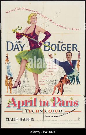 Original Film Title: APRIL IN PARIS.  English Title: APRIL IN PARIS.  Film Director: DAVID BUTLER.  Year: 1952. Credit: WARNER BROTHERS / Album Stock Photo