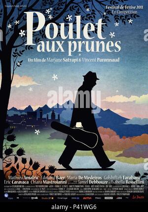 Original Film Title: POULET AUX PRUNES.  English Title: CHICKEN WITH PLUMS.  Film Director: VINCENT PARONNAUD; MARJANE SATRAPI.  Year: 2011. Credit: CELLULOID DREAMS / Album Stock Photo