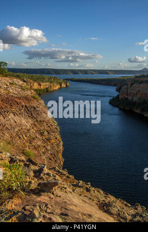 Delmiro Gouveia AL Rio Rio São Francisco Mirante do Talhado Alagoas Nordeste Brasil Stock Photo