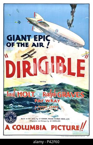 Original Film Title: DIRIGIBLE.  English Title: DIRIGIBLE.  Film Director: FRANK CAPRA.  Year: 1931. Credit: COLUMBIA PICTURES / Album Stock Photo