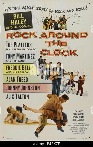 Original Film Title: ROCK AROUND THE CLOCK.  English Title: ROCK AROUND THE CLOCK.  Film Director: FRED F. SEARS.  Year: 1956. Credit: COLUMBIA PICTURES / Album Stock Photo