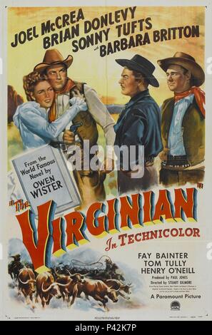 Original Film Title: THE VIRGINIAN. English Title: THE VIRGINIAN. Film ...