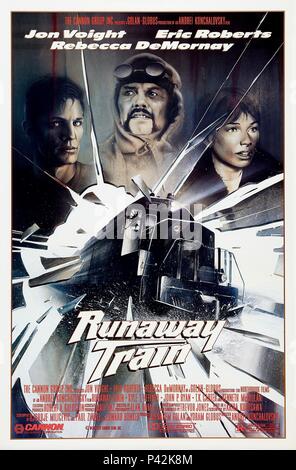 Original Film Title: RUNAWAY TRAIN.  English Title: RUNAWAY TRAIN.  Film Director: ANDREI KONCHALOVSKY.  Year: 1985. Credit: CANNON FILMS / Album Stock Photo