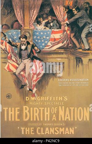 Original Film Title: THE BIRTH OF A NATION.  English Title: THE BIRTH OF A NATION.  Film Director: D. W. GRIFFITH.  Year: 1915. Credit: EPIC / Album Stock Photo