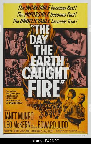 Original Film Title: THE DAY THE EARTH CAUGHT FIRE.  English Title: THE DAY THE EARTH CAUGHT FIRE.  Film Director: VAL GUEST.  Year: 1961. Credit: UNIVERSAL PICTURES / Album Stock Photo