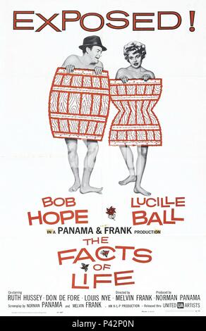 Original Film Title: THE FACTS OF LIFE.  English Title: THE FACTS OF LIFE.  Film Director: MELVIN FRANK.  Year: 1960. Credit: UNITED ARTISTS / Album Stock Photo