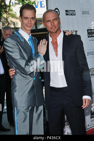 Doug Jones and Luke Goss  -  Hellboy II Premiere at the Westwood Village Theatre In Los Angeles.  Three quarters eye contact           -            09 JonesDoug GossLuke 09.jpg09 JonesDoug GossLuke 09  Event in Hollywood Life - California, Red Carpet Event, USA, Film Industry, Celebrities, Photography, Bestof, Arts Culture and Entertainment, Topix Celebrities fashion, Best of, Hollywood Life, Event in Hollywood Life - California, Red Carpet and backstage, movie celebrities, TV celebrities, Music celebrities, Topix, actors from the same movie, cast and co star together.  inquiry tsuni@Gamma-USA Stock Photo