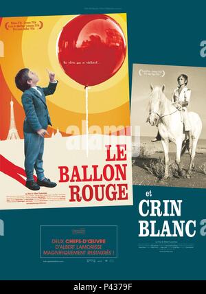 Original Film Title: LE BALLON ROUGE.  English Title: THE RED BALLOON.  Film Director: ALBERT LAMORISSE.  Year: 1956. Credit: FILMS MONTSOURIS / Album Stock Photo