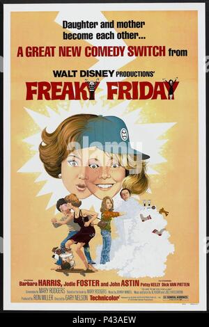 Original Film Title: FREAKY FRIDAY.  English Title: FREAKY FRIDAY.  Film Director: GARY NELSON.  Year: 1976. Credit: WALT DISNEY PRODUCTIONS / Album Stock Photo