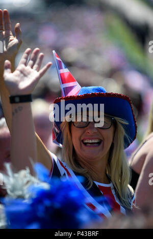 The day of the Royal Wedding in Windsor, Berkshire.  Featuring: atmosphere Where: Windsor, Berkshire, United Kingdom When: 19 May 2018 Credit: Anthony Stanley/WENN.com Stock Photo