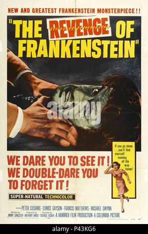 The Revenge Of Frankenstein Year 1958 Director Terence Fisher Stock ...