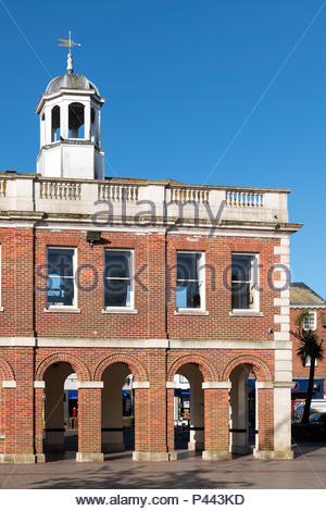 The Mayor's Parlour and Saxon Square Christchurch Dorset England UK ...