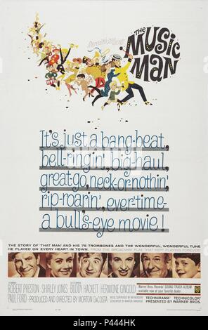 Original Film Title: THE MUSIC MAN.  English Title: THE MUSIC MAN.  Film Director: MORTON DACOSTA.  Year: 1962. Credit: WARNER BROTHERS / Album Stock Photo