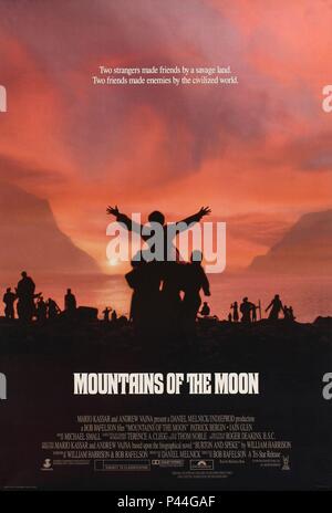 Original Film Title: MOUNTAINS OF THE MOON.  English Title: MOUNTAINS OF THE MOON.  Film Director: BOB RAFELSON.  Year: 1990. Credit: TRISTAR PICTURES / Album Stock Photo