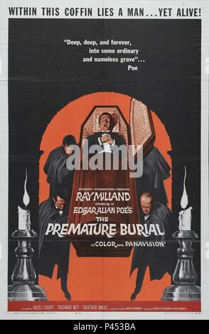 Original Film Title: THE PREMATURE BURIAL.  English Title: THE PREMATURE BURIAL.  Film Director: ROGER CORMAN.  Year: 1962. Credit: A.I.P. / Album Stock Photo