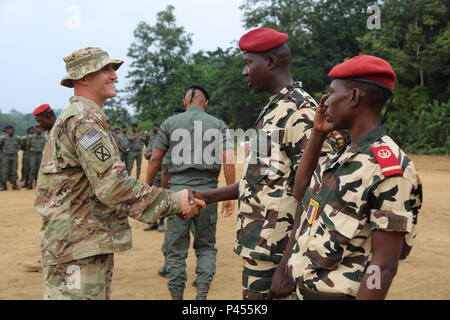 Lt. Col. Brian Ducote, commander of 3rd Battalion, 7th Infantry ...
