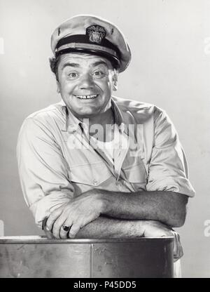 Original Film Title: MCHALE'S NAVY.  English Title: MCHALE'S NAVY.  Film Director: SIDNEY LANFIELD; HOLLINGSWORTH MORSE.  Year: 1962.  Stars: ERNEST BORGNINE. Credit: STO-REV-CO PRODUCTIONS / Album Stock Photo