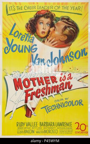 Original Film Title: MOTHER IS A FRESHMAN.  English Title: MOTHER IS A FRESHMAN.  Film Director: LLOYD BACON.  Year: 1949. Credit: 20TH CENTURY FOX / Album Stock Photo