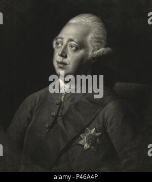 Frederick North, 2nd Earl of Guilford, (1732 – 1792), Lord North, Prime Minister of Great Britain from 1770 to 1782 Stock Photo