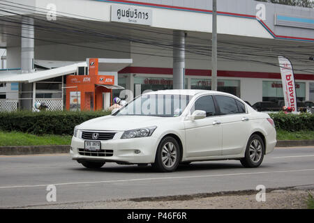 CHIANG MAI, THAILAND - JUNE 17 2018:  Private car Honda accord. On road no.1001 8 km from Chiangmai Business Area. Stock Photo