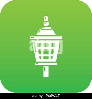 Mosquito trap icon, simple black style Stock Vector