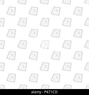 Dug grave pattern vector seamless Stock Vector