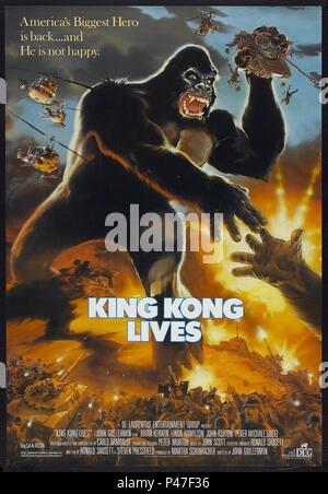 King Kong Lives Year: 1986 US Director: John Guillermin Stock Photo - Alamy