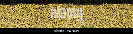 DE - BAVARIA: Wood for sale Stock Photo