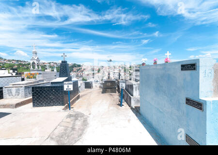 CAMPO BELO, MG - 30/01/15: Cidade de Campo Belo, Minas Gerais. Cemitério Paroquial - Centro. (Foto: Mourão Panda / Fotoarena) Stock Photo