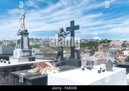 CAMPO BELO, MG - 30/01/15: Cidade de Campo Belo, Minas Gerais. Cemitério Paroquial - Centro. (Foto: Mourão Panda / Fotoarena) Stock Photo