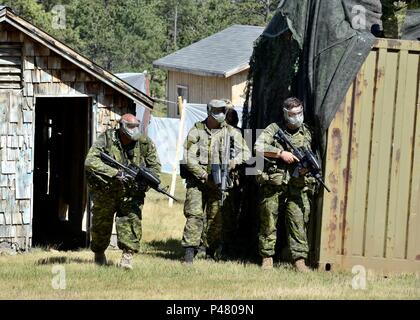 Canadian Army 41 Brigade Group leaders meet with 41 Signals Regiment ...