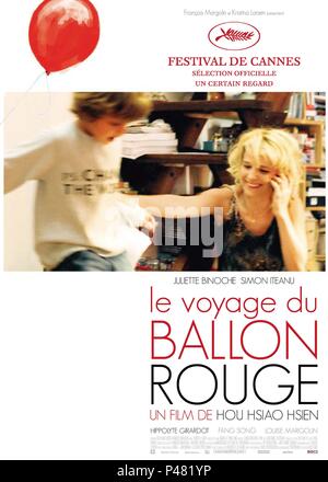 Original Film Title: LE VOYAGE DU BALLON ROUGE.  English Title: THE FLIGHT OF THE RED BALLOON.  Film Director: HSIAO-HSIEN HOU.  Year: 2007. Credit: MARGO FILMS/CANAL+/REGION ILLE-DE-FRANCE / Album Stock Photo