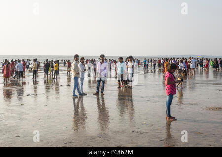 Juju beach, Mumbai, India Stock Photo