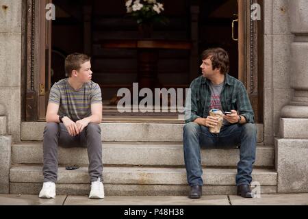 Original Film Title: WE'RE THE MILLERS.  English Title: WE'RE THE MILLERS.  Film Director: RAWSON MARSHALL THURBER.  Year: 2013.  Stars: ED HELMS; WILL POULTER. Credit: NEW LINE CINEMA / TACKETT, MICHAEL / Album Stock Photo