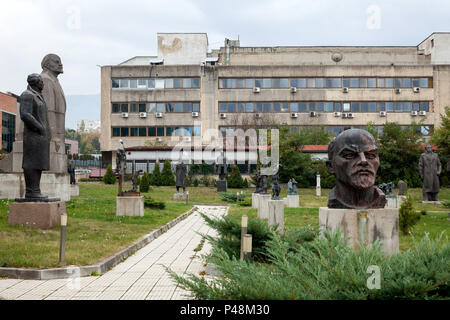 Sofia, Bulgaria, exhibition site for socialist monuments Stock Photo