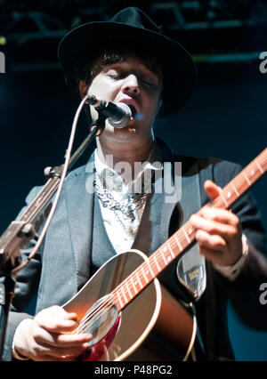 Pete Doherty at O2 Academy, Newcastle Stock Photo