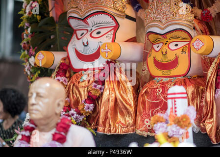 BELO HORIZONTE, MG - 22.08.2015: FESTIVAL RATHA-YATRA - evento religioso-cultural  milenar organizado pela Movimento Hare Krishna de Belo Horizonte. (Foto:  Nereu Jr. / Fotoarena Stock Photo - Alamy