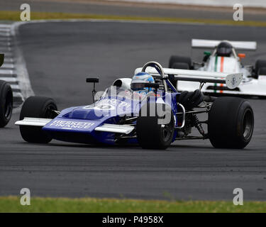 Paul Bason, March 712, Historic Formula 2, FIA International Series, HSCC, Silverstone International Trophy Historic Race Meeting, June 2018, cars, Cl Stock Photo